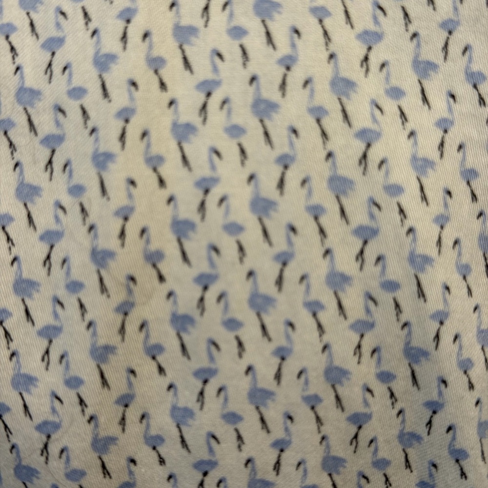 Johnston & Murphy White and Blue Patterned Shirt - Picture 3 of 4